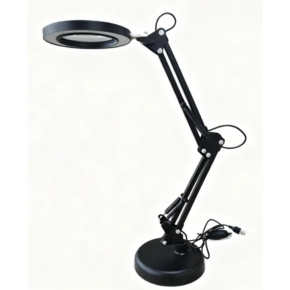 TLC 018 ΠΟΡΤΑΤΙΦ ΓΡΑΦΕΙΟΥ ΜΑΥΡΟ ΜΕ ΜΕΓΕΝΘΥΤΙΚΟ ΦΑΚΟ LED,DIMMER,CCT