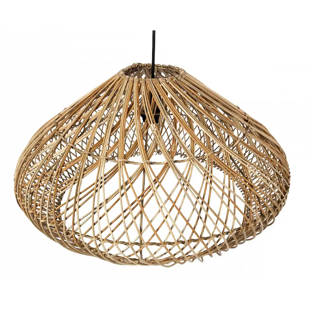 PDV  6852-55 ΚΡΕΜΑΣΤΟ 1/Φ ΑΠΟ ΡΑΤΑΝ ΦΥΣΙΚΟ ΧΡΩΜΑ ΣΧΕΔΙΟ  ΚΙΟΥΠΙ 1ΧΕ27