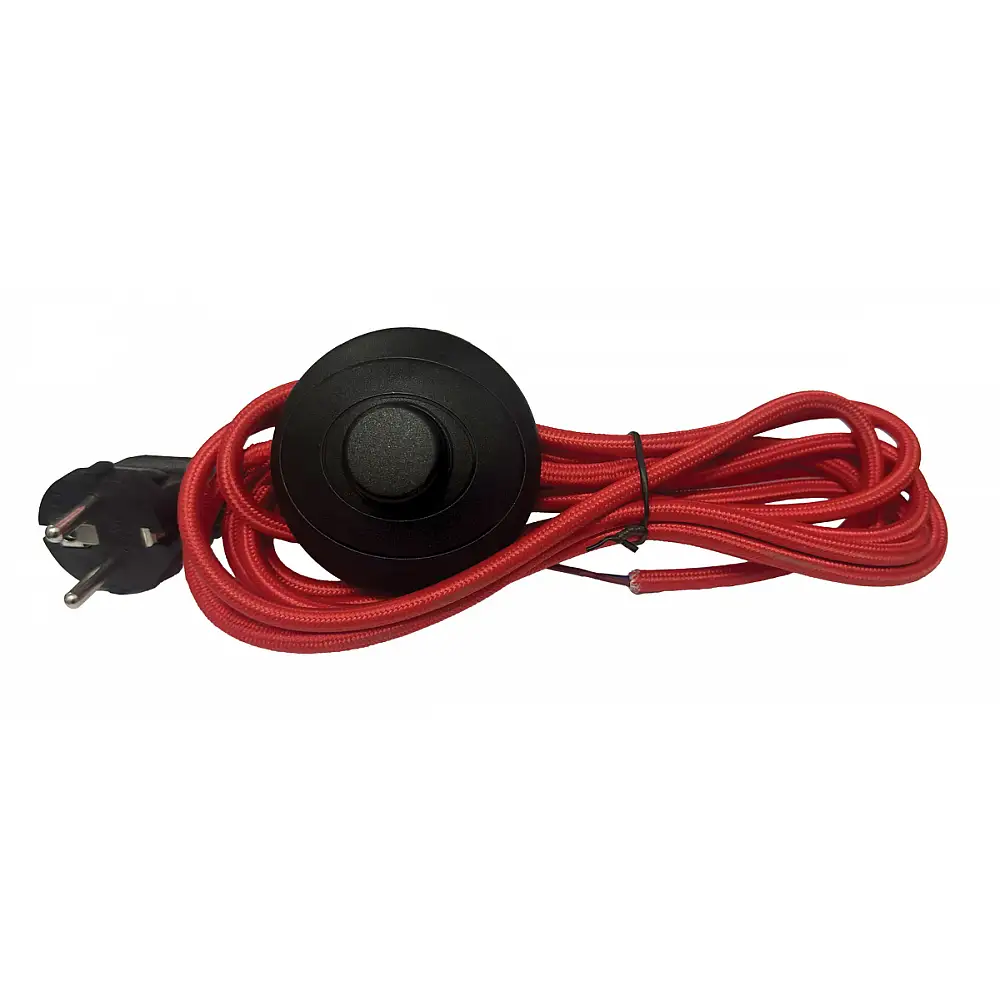 SPC 133 RD ΚΑΛΩΔΙΟ ΜΕ ΜΠΟΥΤΟΝ  ΔΑΠΕΔΟΥ ΣΟΥΚΟ 3Μ