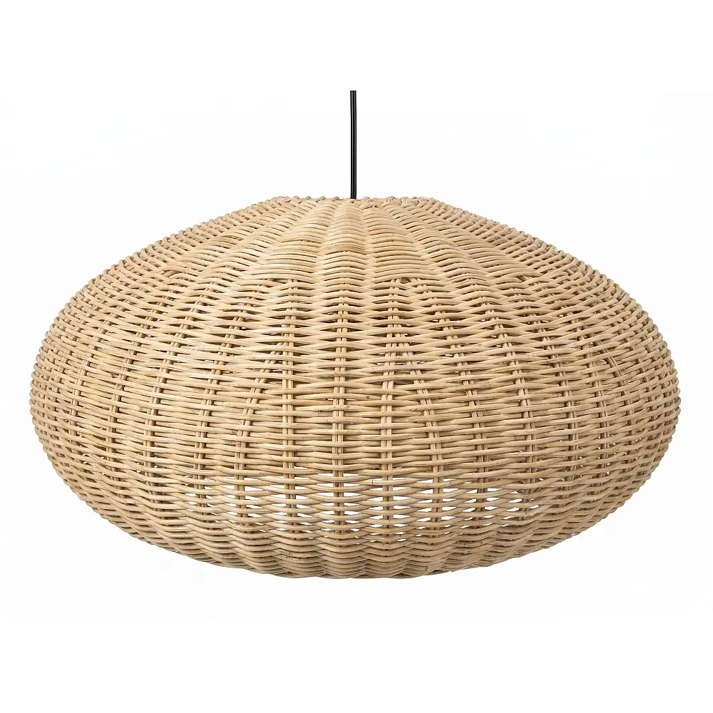 PDV 6853-55 ΚΡΕΜΑΣΤΟ 1/Φ ΡΑΤΑΝ ΣΕ ΦΥΣΙΚΟ ΧΡΩΜΑ ΣΧΕΔΙΟ  ΑΧΙΝΟΣ 1ΧΕ27