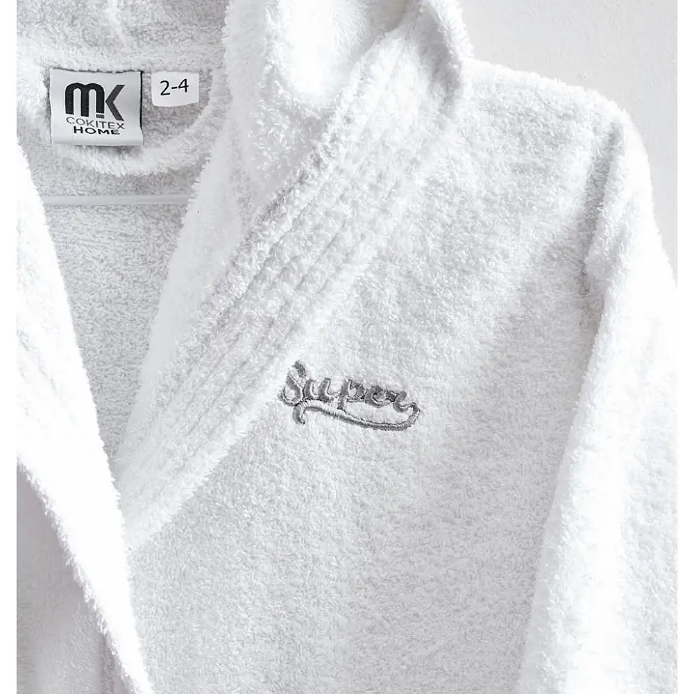 Μπουρνούζι με Κουκούλα Beauty Line - Fuschia, 6-8 ετών