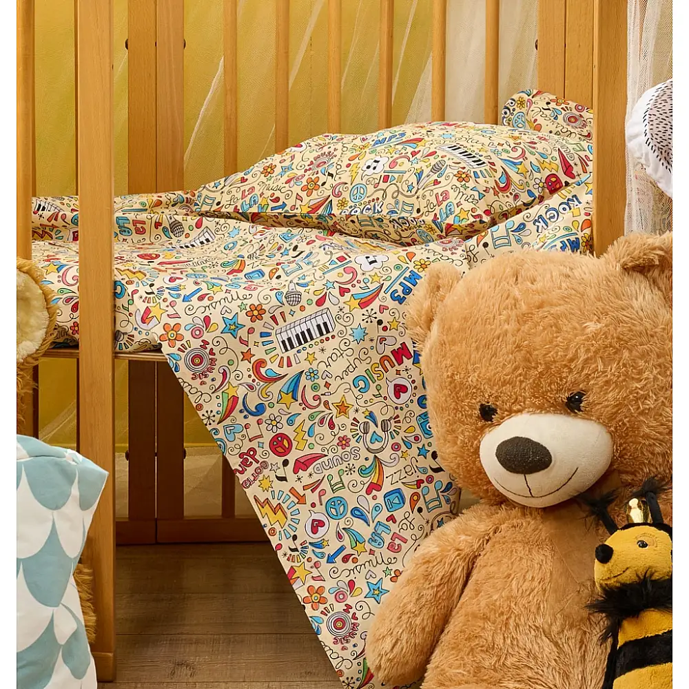 Σεντόνια Σετ Music - 120x160, 90x130+15, 30x40