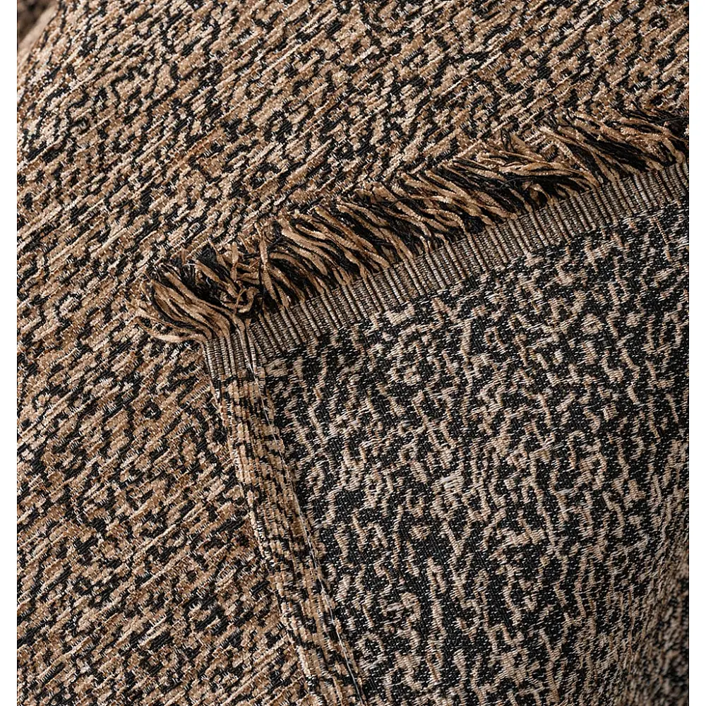 Ριχτάρι Καναπέ Chenille ANI Mocca-Black - Mocca - Black, Μονοθέσιο (180x180) Ριχτάρι Καναπέ Chenille ANI Mocca-Black - Mocca - Black, Μονοθέσιο (180x180)