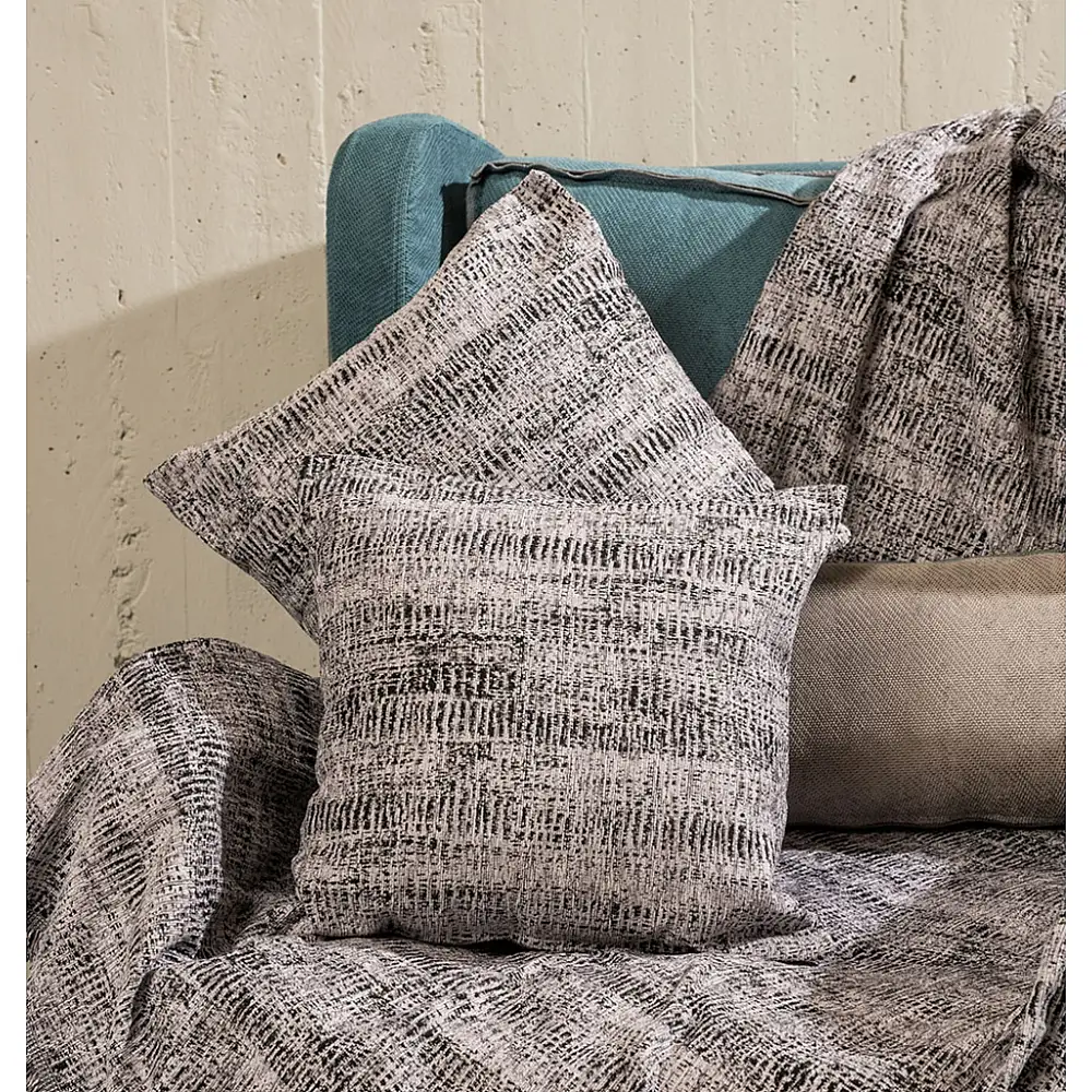 Ριχτάρι Καναπέ Chenille DIMI Grey - Grey, Διθέσιο (180x250)