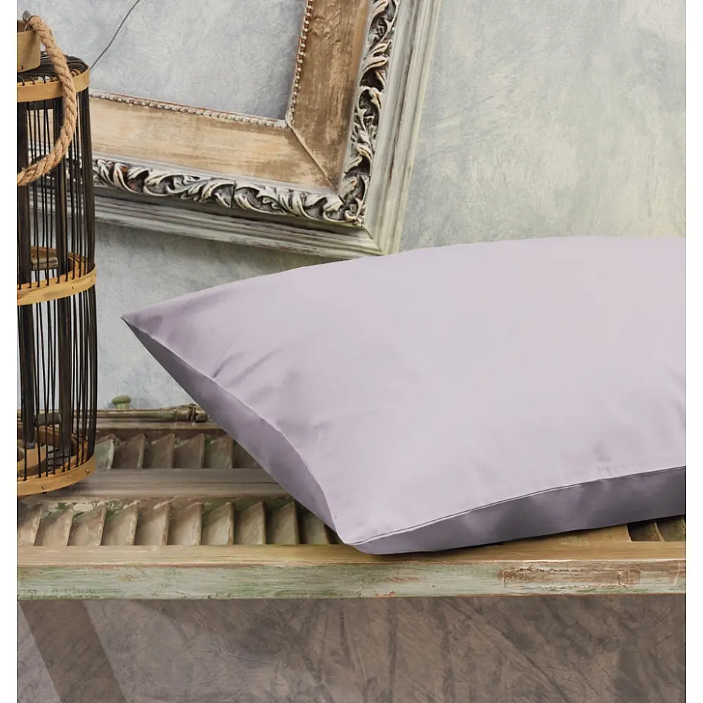 Μαξιλαροθήκες Μονόχρωμες Power Nap Premium - M.Grey, 50x70