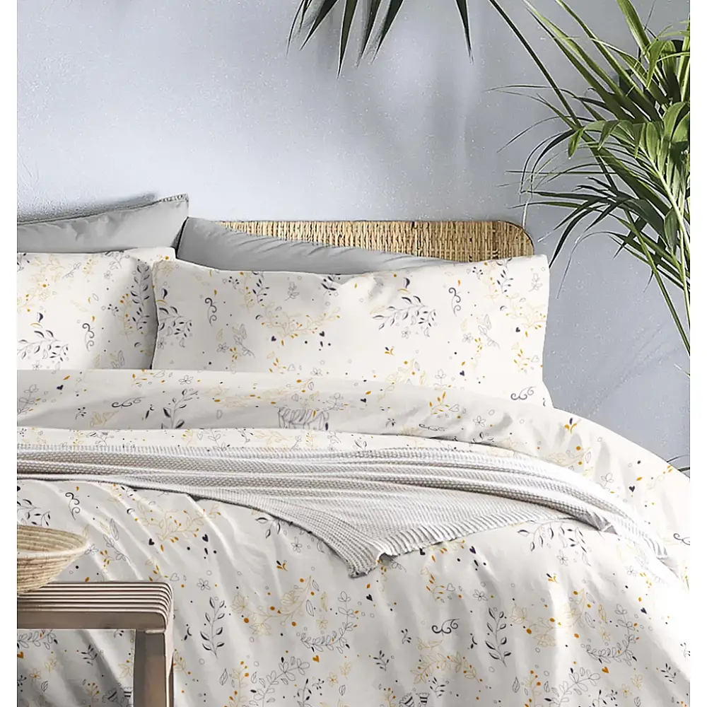 Μαξιλαροθήκες "Marta" Breath - Gold, 50x70