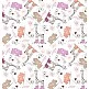 Σεντόνια Σετ Jungle Pink - 125x175(x2)+30x40(x1) Σεντόνια Σετ Jungle Pink - 125x175(x2)+30x40(x1)