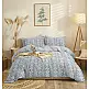 Σεντόνια Σετ "Marta" Loom Blue - Υπέρδιπλο Λάστιχο (1x230x260+1x170x200+30+2 μαξ. 50×70)