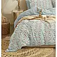 Σεντόνια Σετ "Marta" Loom Mint - Διπλό Λάστιχο (1x205x260+1x150x200+30+2 μαξ. 50×70)