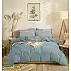 Σεντόνια Σετ Eden Pine Green - Διπλό Λάστιχο (1x205x260+1x150x200+30+2 μαξ. 50×70)