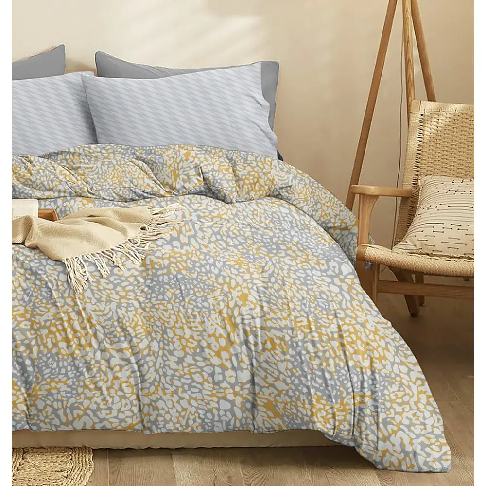 Σεντόνια Σετ Blot Gold - Super King Λάστιχο (1x265x280+1x205x220+30+2 μαξ. 50×70)