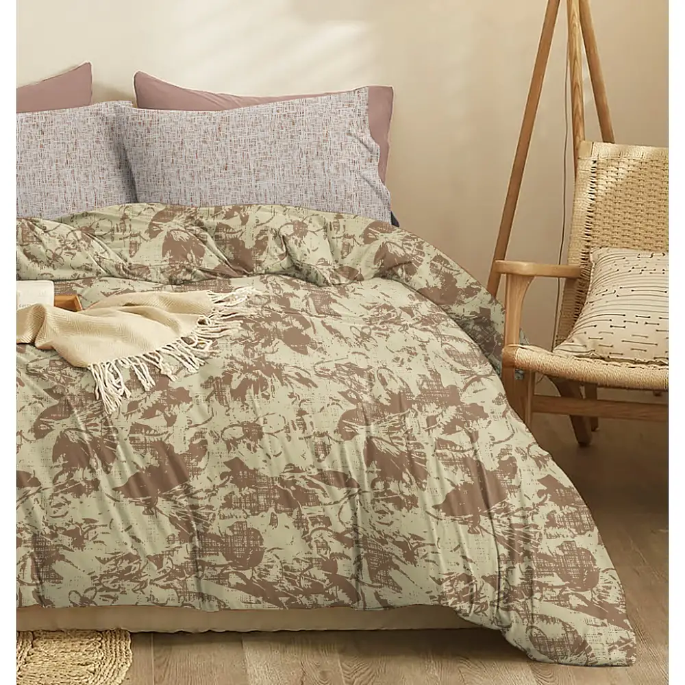 Παπλωματοθήκη Nala Cinnamon - Διπλό (200x245)