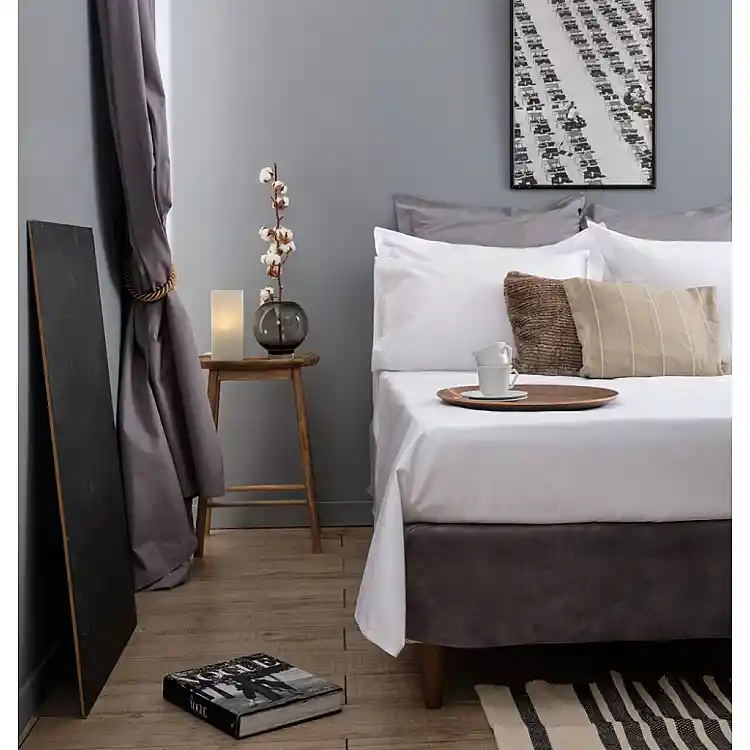 Μαξιλαροθήκες Coki Cotton Percale 200TC - 50x70+5 cm Oxford