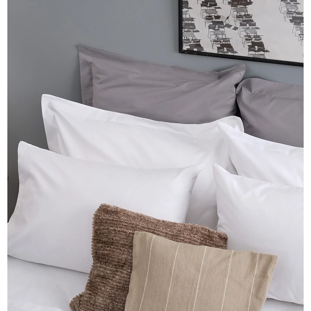 Μαξιλαροθήκες Guest CVC Percale 180TC - 50x70+5 cm Oxford
