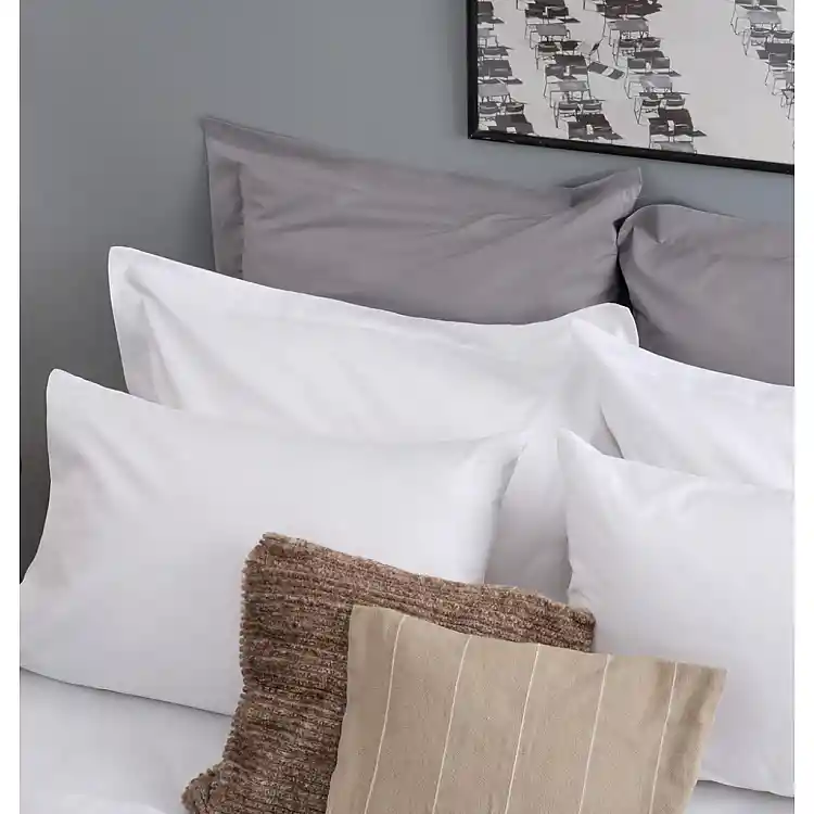 Μαξιλαροθήκες Guest CVC Percale 180TC - 50x70+5 cm Oxford