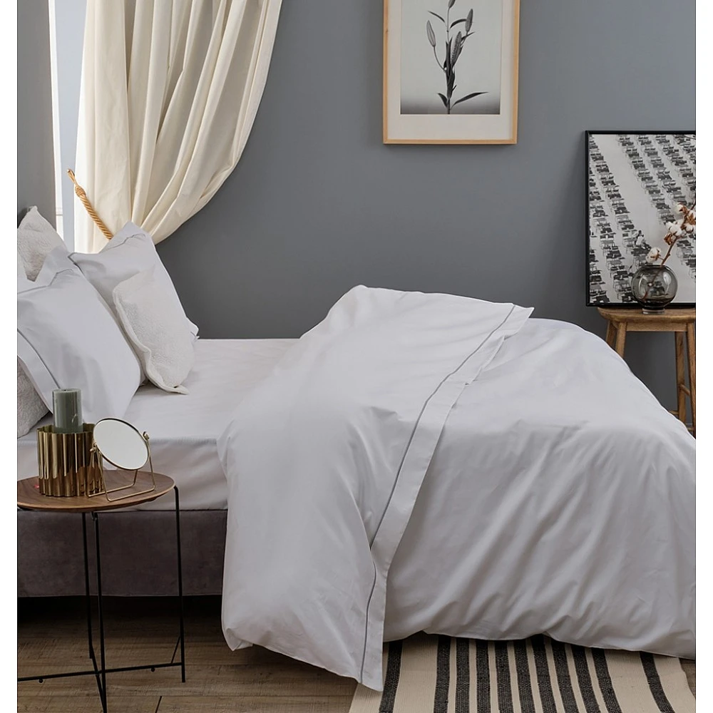 Παπλωματοθήκη Kali Satin Percale Cotton 300TC - 225x245