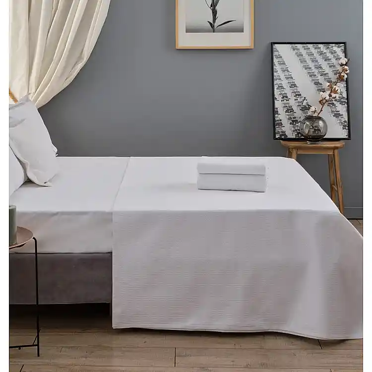 Κουβέρτα Πικέ Summer Line CVC - L.Grey, 230x265