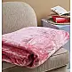 Κουβέρτα Μονόχρωμη Βελούρ Silk Touch Flat - Dusty Pink, Μονό (160x220)