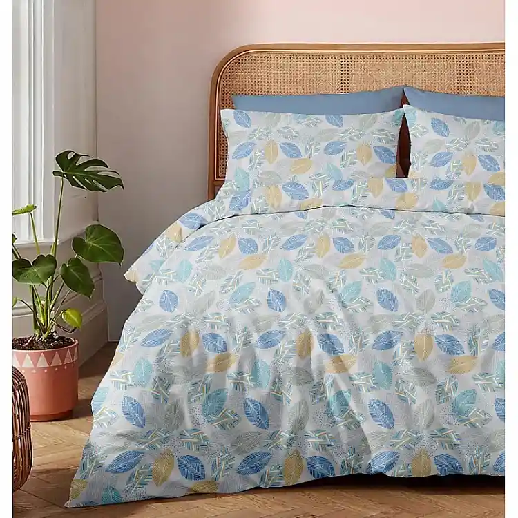 Παπλωματοθήκη Φανέλα “Winter Pleasure” Aspen Blue