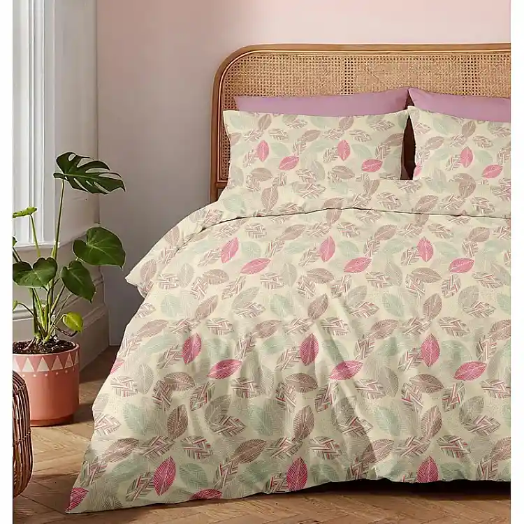 Παπλωματοθήκη Φανέλα “Winter Pleasure” Aspen Pink