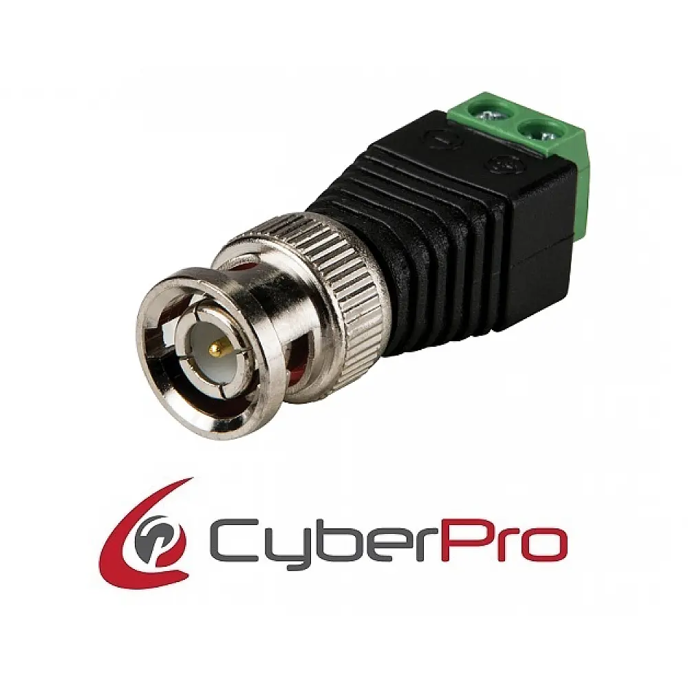 CYBERPRO CP-BNC1 Αντάπτορας BNC Αρσενικό σε κλέμμα