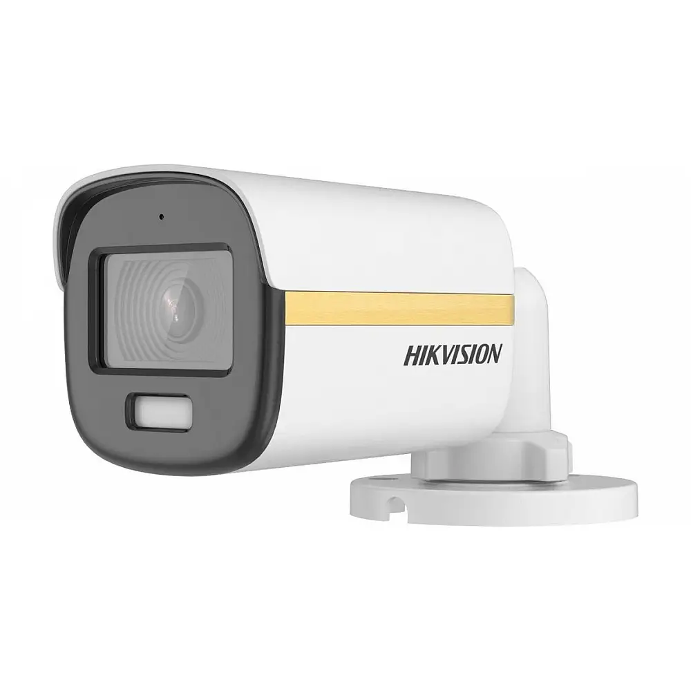 HIKVISION DS-2CE10DF3T-FS 2.8 Κάμερα Mini Bullet ColorVu 2MP, με φακό 2.8mm,εμβέλεια λευκού φωτός 20 μέτρα και ενσωματωμένο μικρόφωνο