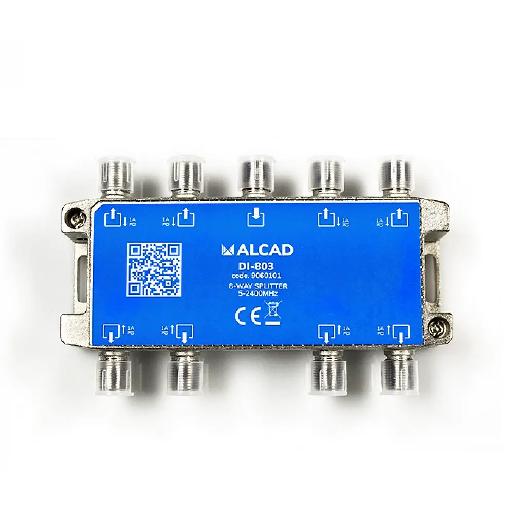 ALCAD DI-802/DI803 Διακλαδωτής SAT 1 προς 8