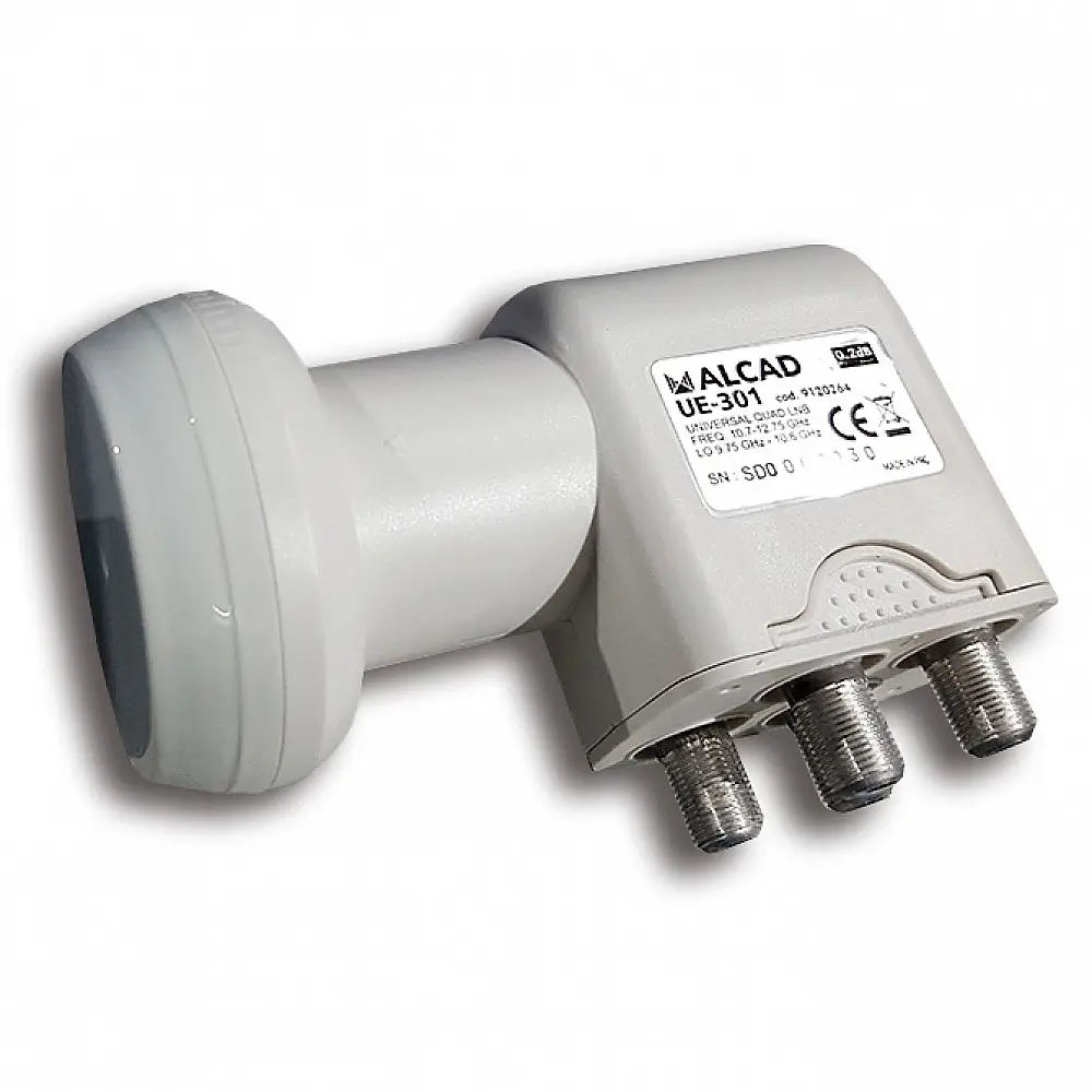 ALCAD UE-301  LNB QUAD 4 OUTPUTS