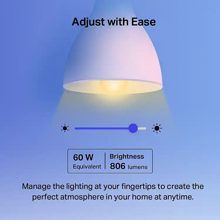 TP-LINK Tapo L530E(1 PACK) Smart Wi-Fi Light Bulb, Multicolor