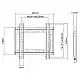 BRATECK KL22-22F Βάση TV επιτοίχια σταθερή (max V:200x200)