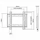 BRATECK KL22-22F Βάση TV επιτοίχια σταθερή (max V:200x200) BRATECK KL22-22F Βάση TV επιτοίχια σταθερή (max V:200x200)