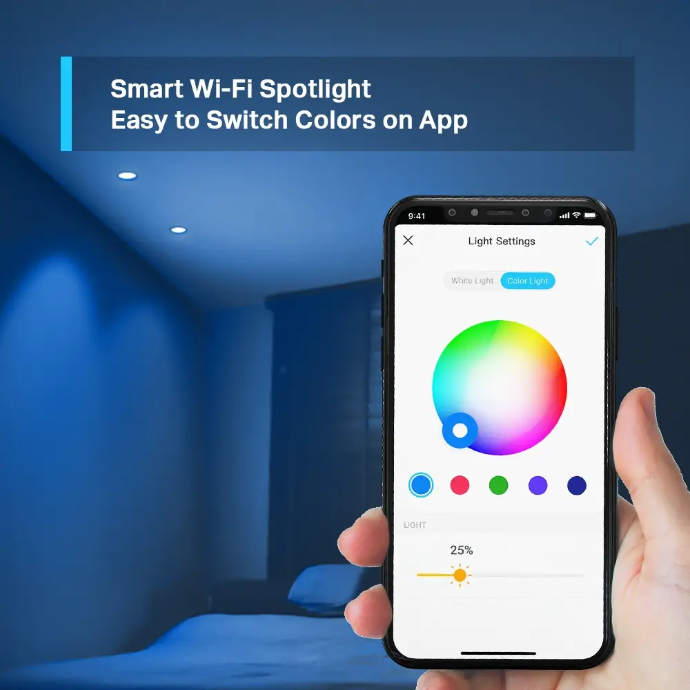 TP-Link Smart Wi-Fi Light Bulb, Multicolor - Tapo L630E