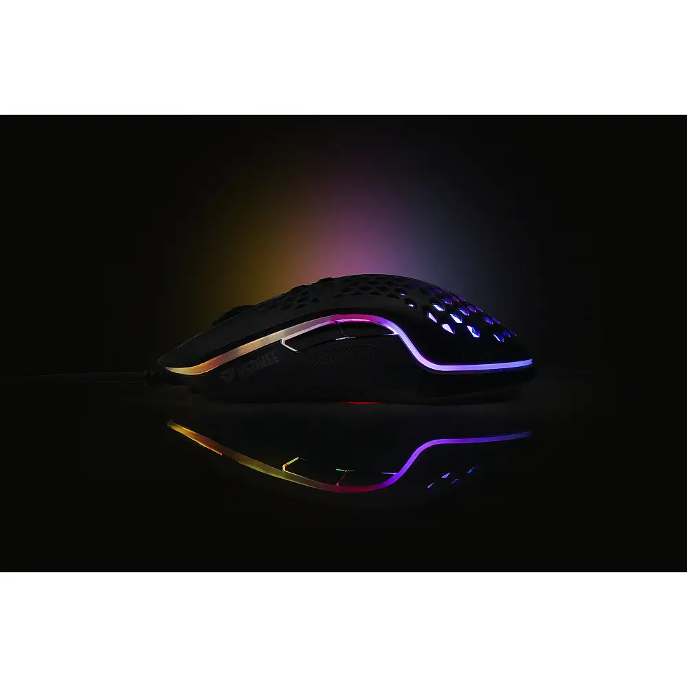 YENKEE YMS 3030ΒΚ SHOTGUN Ενσύρματο Ultra Light Ποντίκι Gaming, 6400 DPI με RGB φωτισμό και προγραμματιζόμενα πλήκτρα