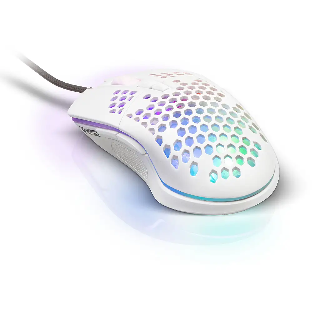 YENKEE YMS 3030WE SHOTGUN Ενσύρματο Ultra Light Ποντίκι Gaming, 6400 DPI με RGB φωτισμό και προγραμματιζόμενα πλήκτρα