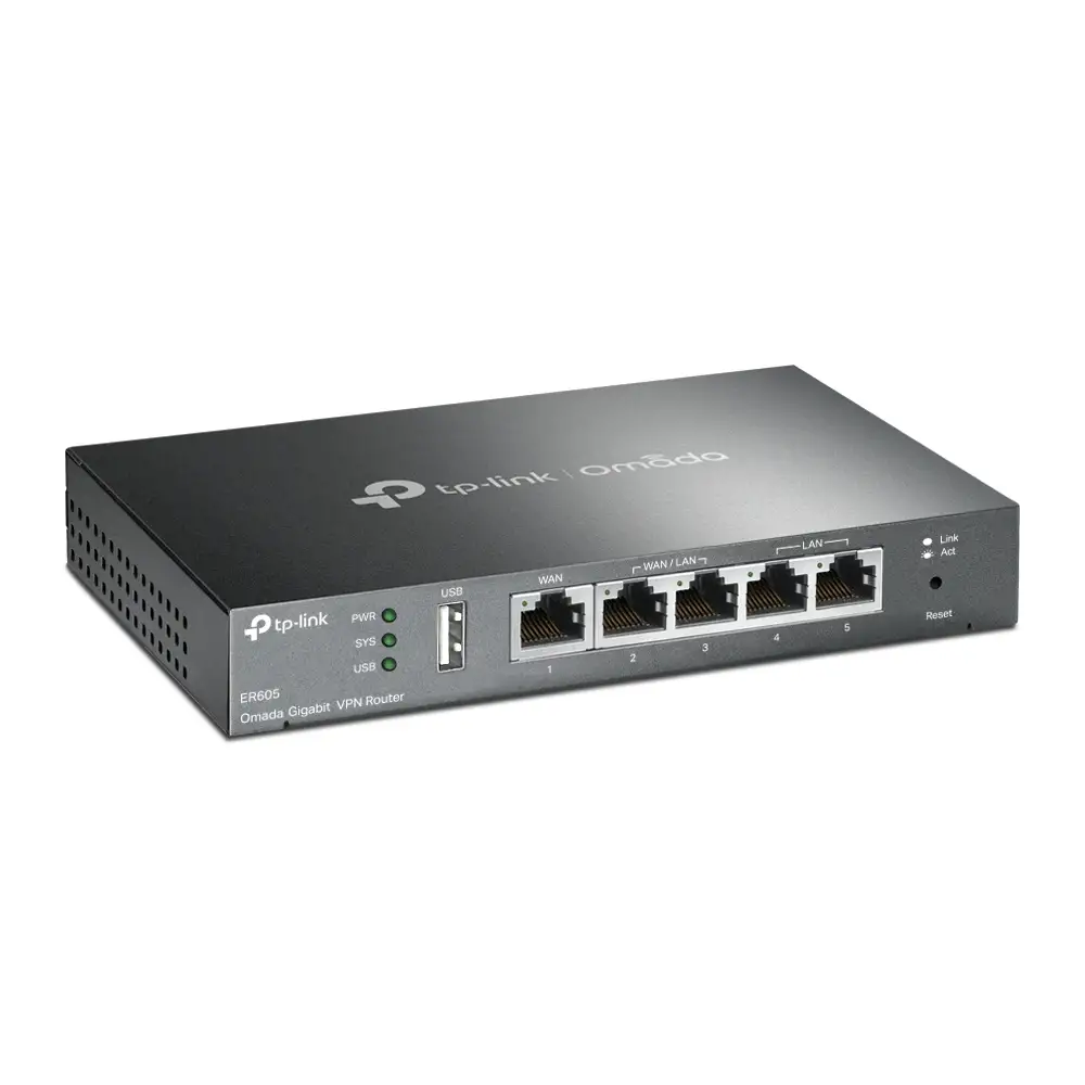TP-LINK TL-R605 V2 SafeStream Gigabit Multi-WAN VPN Router