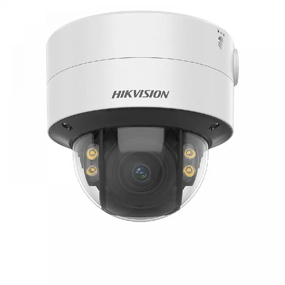 HIKVISION DS-2CD2747G2T-LZS(C) Δικτυακή κάμερα Dome 4MP ColorVu 2.0, motorized varifocal 2.8-12mm