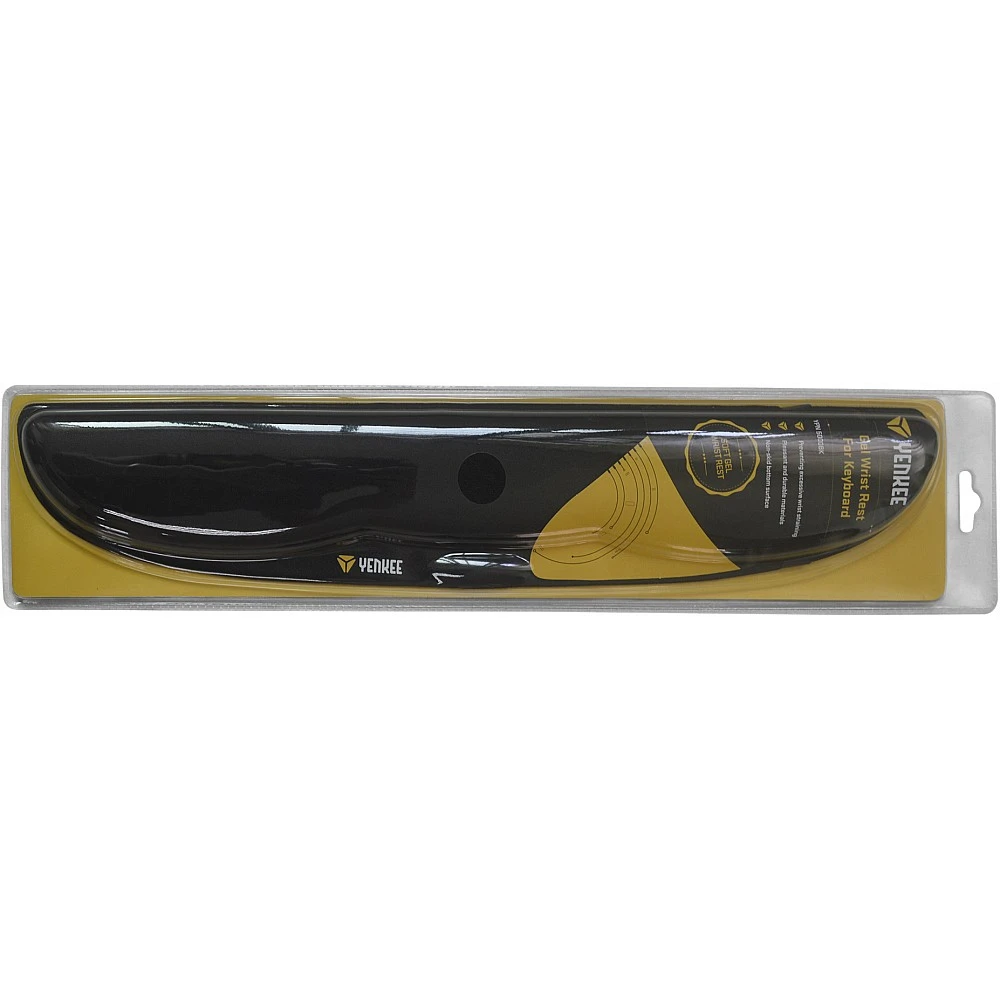 YENKEE YPM 5000BK GEL Στήριγμα καρπού για πληκτρολόγιο 490 x 90 x 20 mm YENKEE YPM 5000BK GEL Στήριγμα καρπού για πληκτρολόγιο 490 x 90 x 20 mm