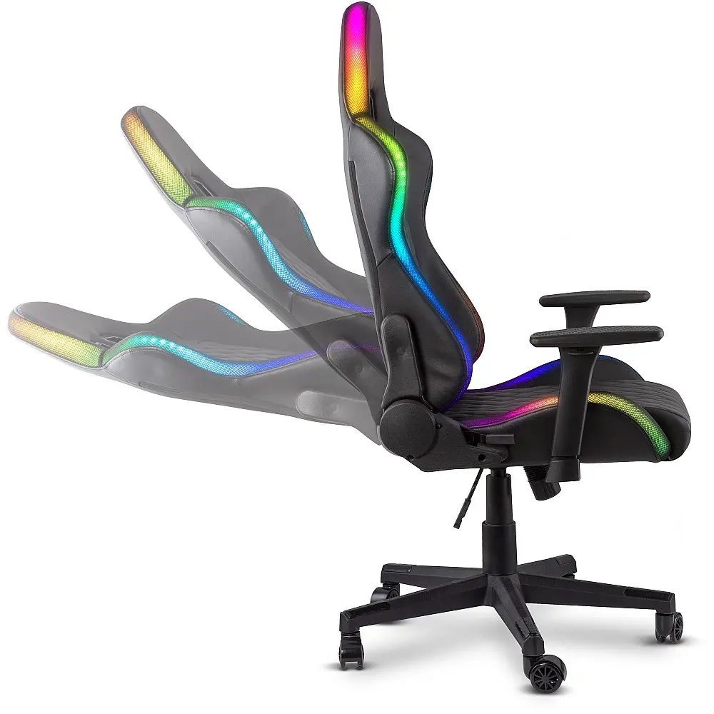 YENKEE YGC 300RGB STARDUST Gaming Καρέκλα Δερματίνης με Ρυθμιζόμενα Μπράτσα και RGB Φωτισμό YENKEE YGC 300RGB STARDUST Gaming Καρέκλα Δερματίνης με Ρυθμιζόμενα Μπράτσα και RGB Φωτισμό