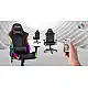 YENKEE YGC 300RGB STARDUST Gaming Καρέκλα Δερματίνης με Ρυθμιζόμενα Μπράτσα και RGB Φωτισμό