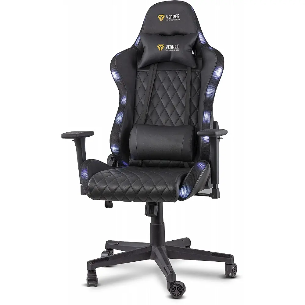 YENKEE YGC 300RGB STARDUST Gaming Καρέκλα Δερματίνης με Ρυθμιζόμενα Μπράτσα και RGB Φωτισμό YENKEE YGC 300RGB STARDUST Gaming Καρέκλα Δερματίνης με Ρυθμιζόμενα Μπράτσα και RGB Φωτισμό