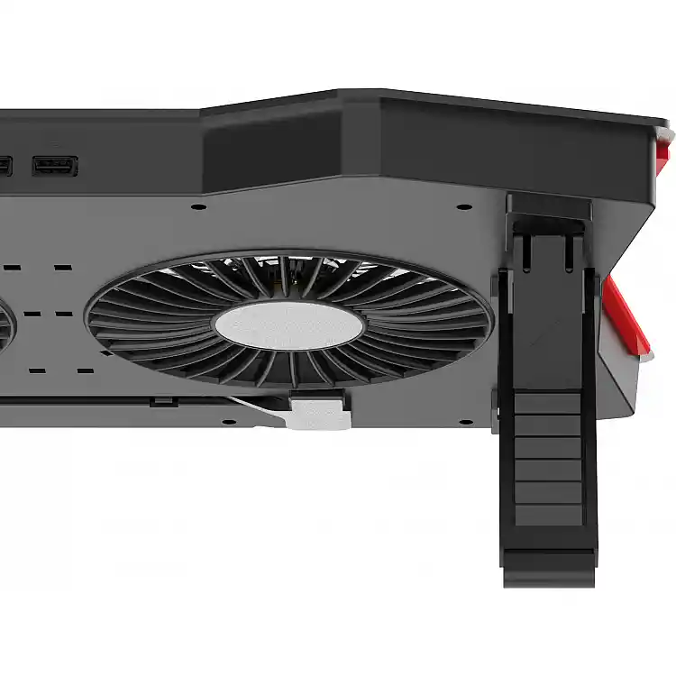YENKEE YSN 310 Cooling Pad για Laptop με 2 Ανεμιστήρες και RGB Φωτισμό