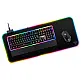 YENKEE YPM 3006 WARP Gaming Mousepad με RGB φωτισμό, Μαύρο