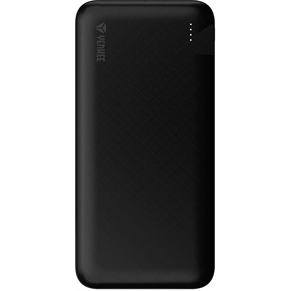 YENKEE YPB 2020 Compact Power Bank 20000mAh με 2 εξόδους USB A, Μαύρο