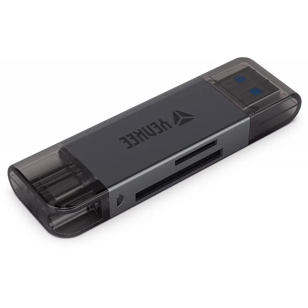 YENKEE YCR 401 Smart Combo Card Reader, Μαύρο YENKEE YCR 401 Smart Combo Card Reader, Μαύρο