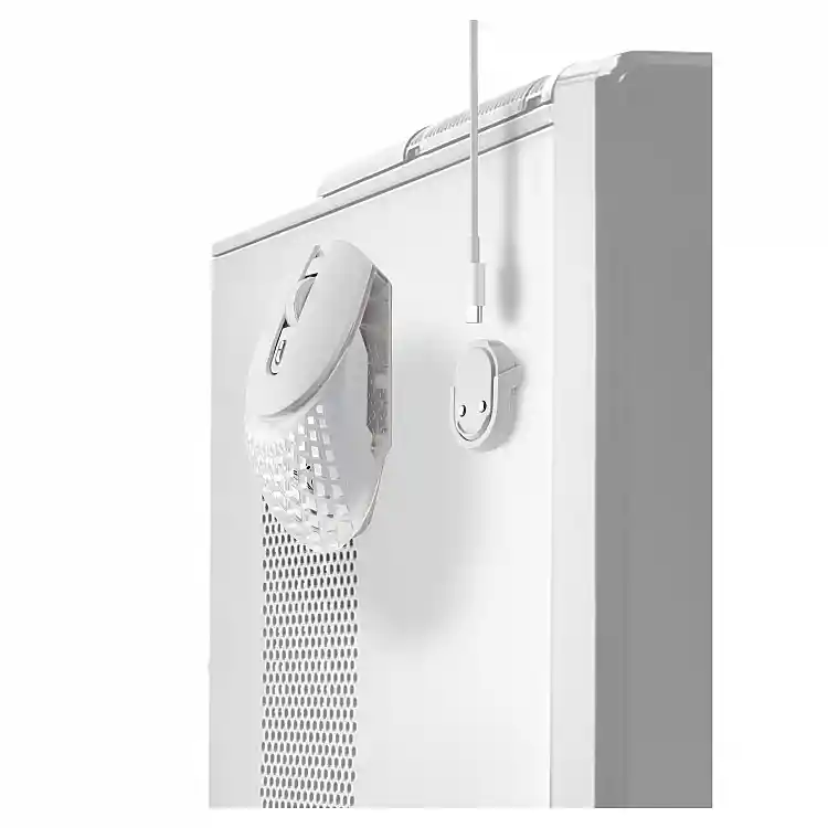 YENKEE YMS 3002WE AURA Ασύρματο (Dual 2.4Ghz/BT) Ποντίκι Gaming, 6 Πλήκτρων, Λευκό