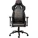 YENKEE YGC 110RD GHOST Εργονομική Καρέκλα Gaming με Δερματίνη και Ρυθμιζόμενα Μπράτσα, Μαύρη με Κόκκινες Λεπτομέριες