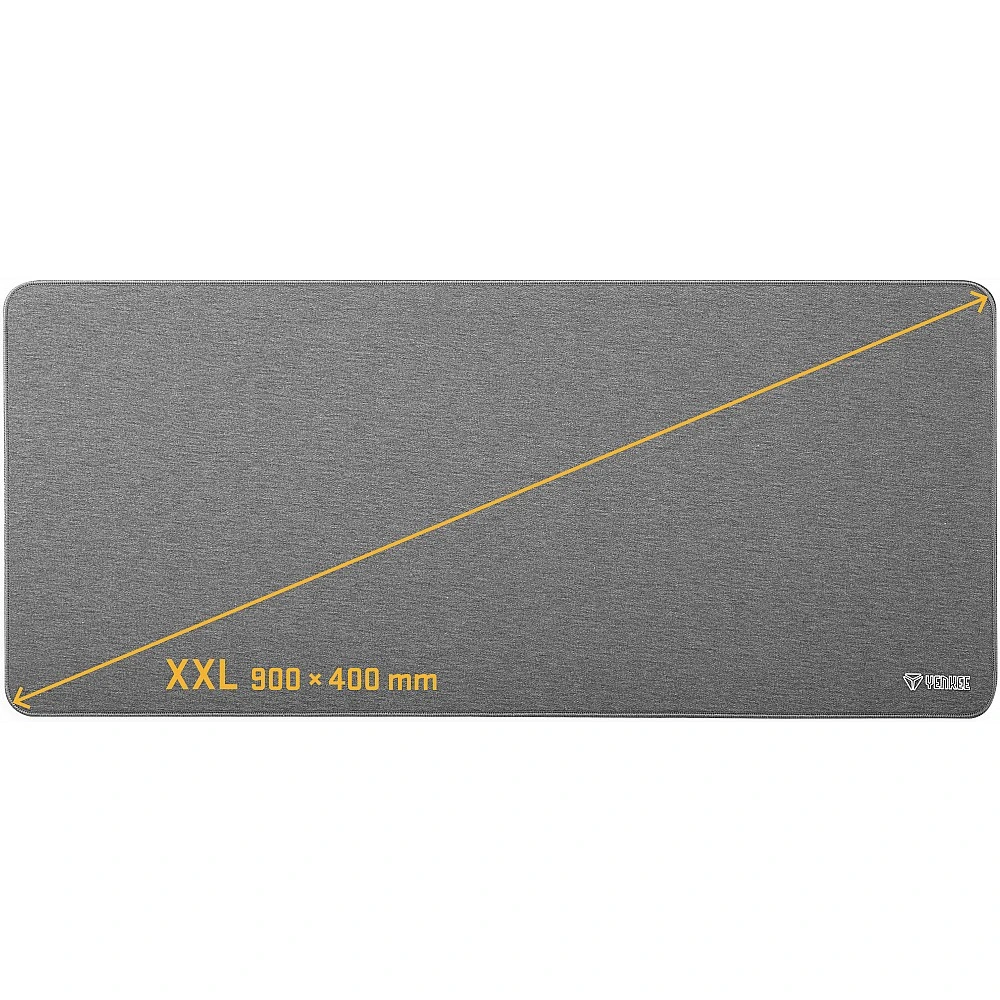 YENKEE YPM 9040GY Office Mouse pad XXL, 900x400x4 mm, Γκρι YENKEE YPM 9040GY Office Mouse pad XXL, 900x400x4 mm, Γκρι