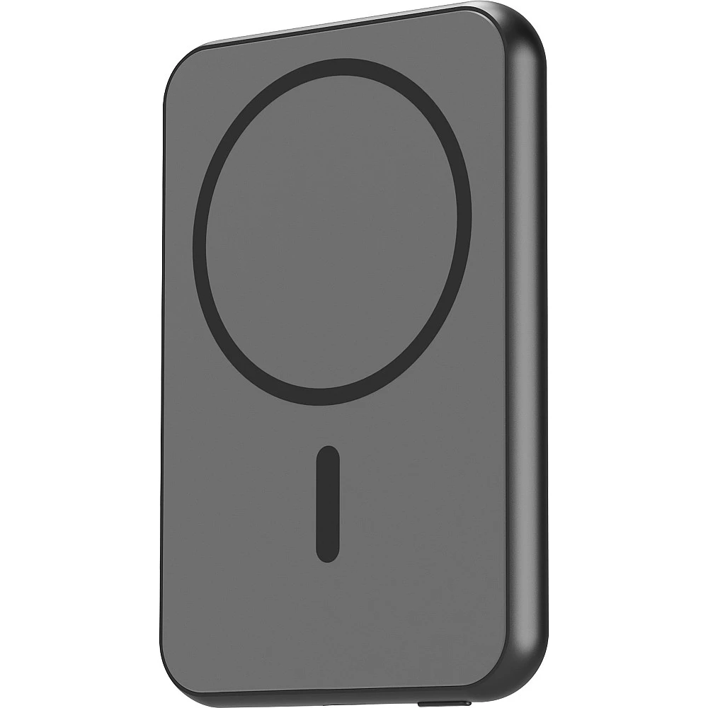 YENKEE YPB 502 GY Power Bank με Ενσύρματη(20W) και Ασύρματη(εως 15W) φόρτιση 5.000mAh, Γκρι
