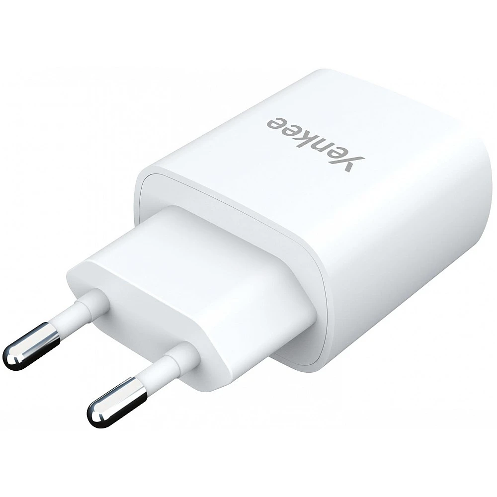YENKEE YAC SE 223 Φορτιστής USB με τεχνολογία Quick Charge 3.0, Λευκό