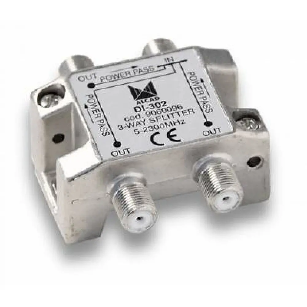 ALCAD DI-302 Διακλαδωτής SAT 1 προς 3